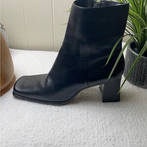 Nine West Black Heeled Boots